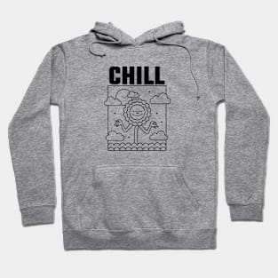 Chill sunflower Hoodie